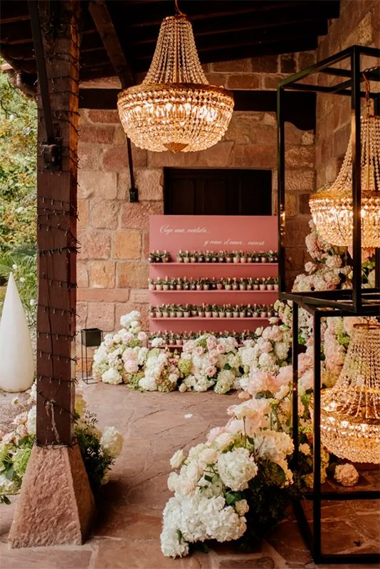 Estructura para regalos boda