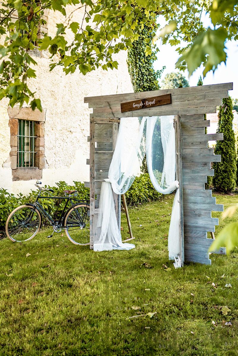 Photocall para bodas en Cantabria